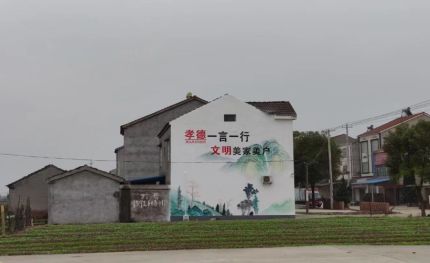 攸县新农村墙绘